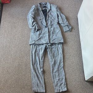 ASOS Suit Plaid Blazer and Pants Set